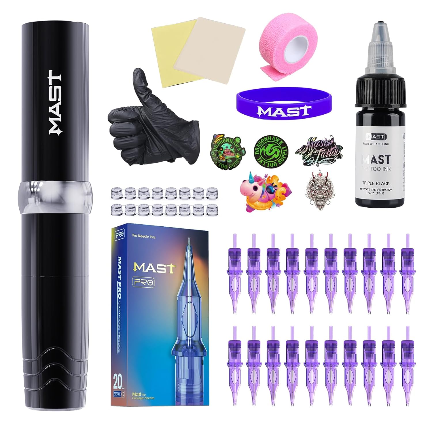 Mast P10 Pro Cordless Tattoo Pen — 118 g